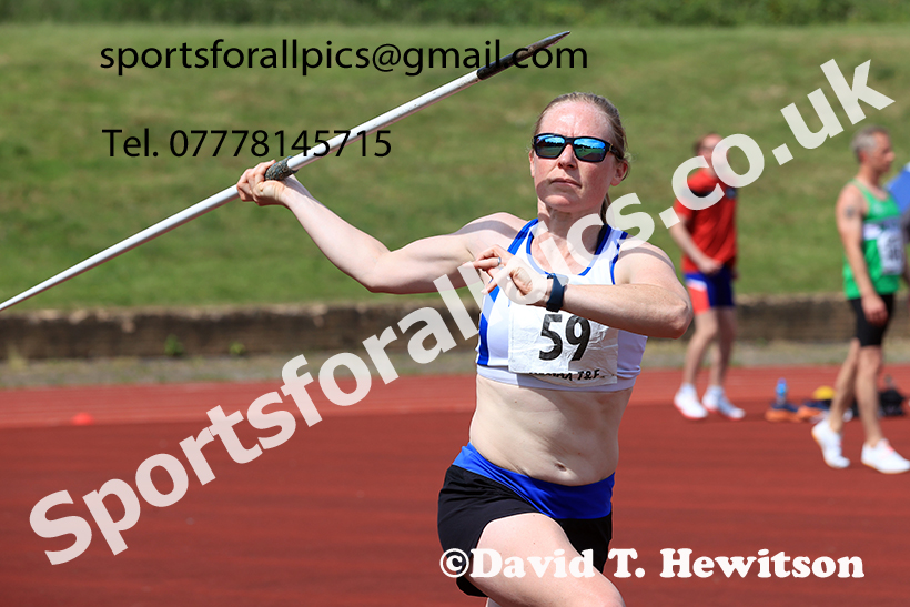 Womens javelin, 2025 NEMAA Track and Field, Monkton. Photo: David T. Hewitson/Sports for All Pics